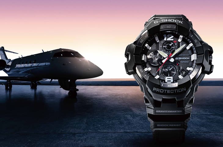 G-SHOCK Gravitymaster飞行表新作GR-B300三色同步上市 配色、用料都和飞机有关