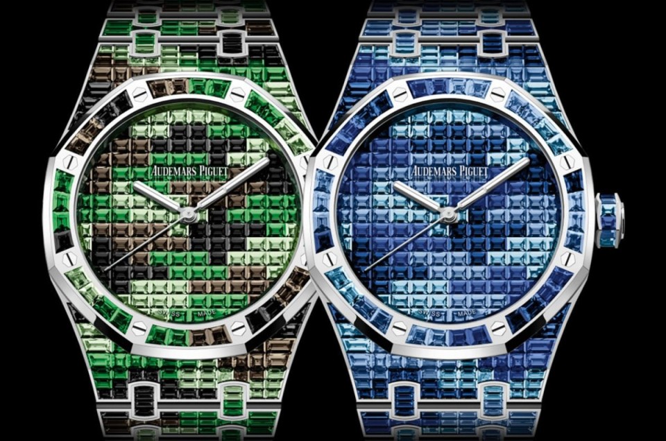 AP愛彼皇家橡樹繼彩虹套錶後 嶄新開發「迷彩寶石」超級大作