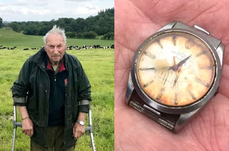 [手錶奇聞] 老農遺落50年的勞力士Air-King失而復得過程離奇