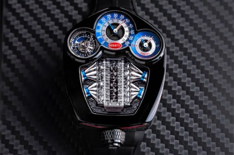 JACOB & Co.發表最新布加迪陀飛輪手錶  精彩呈現著名V16引擎