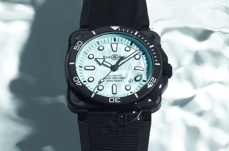 BELL & ROSS BR 03方形潛水錶新改款 共有不鏽鋼或黑陶瓷共5款選擇