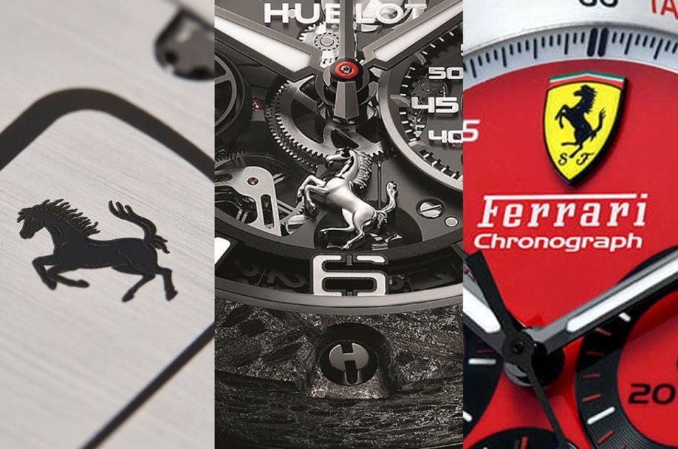 盤點法拉利聯名過的手錶品牌  一字排開超級多