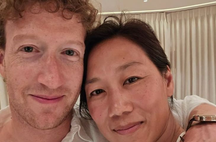 Meta执行长祖克柏IG爱妻合照放闪网友歪楼问戴什麼表 钓出本人回应