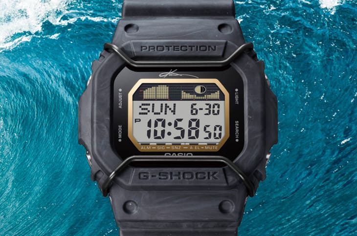 G-SHOCK三度和世界冲浪冠军合作开发G-Lide联名表