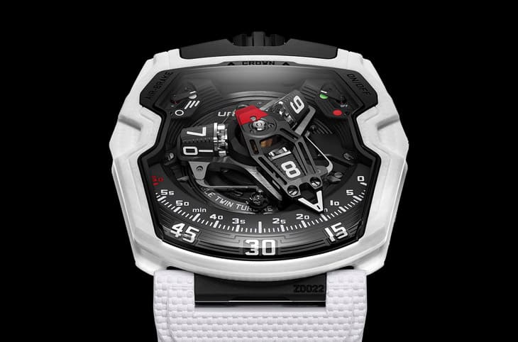 URWERK UR-230改款換上改良版陶瓷 白色優雅外觀顛覆印象