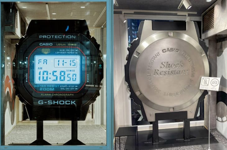 東京澀谷街頭出現巨大化G-SHOCK DW-5000,打卡拍照正夯