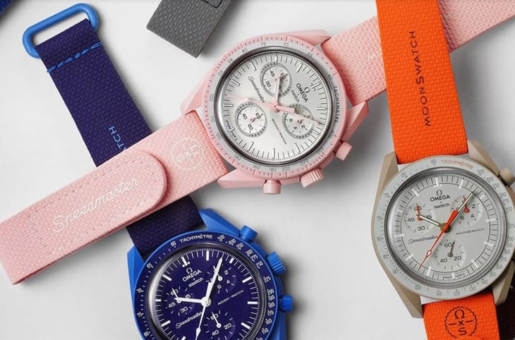 SWATCH MoonSwatch替換錶帶來了 11色5尺寸+快拆系統秒換風格