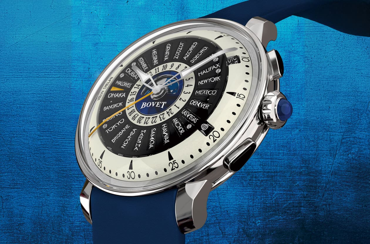 征服时区疆界 BOVET Récital 30霸气驾驭全球时间轴