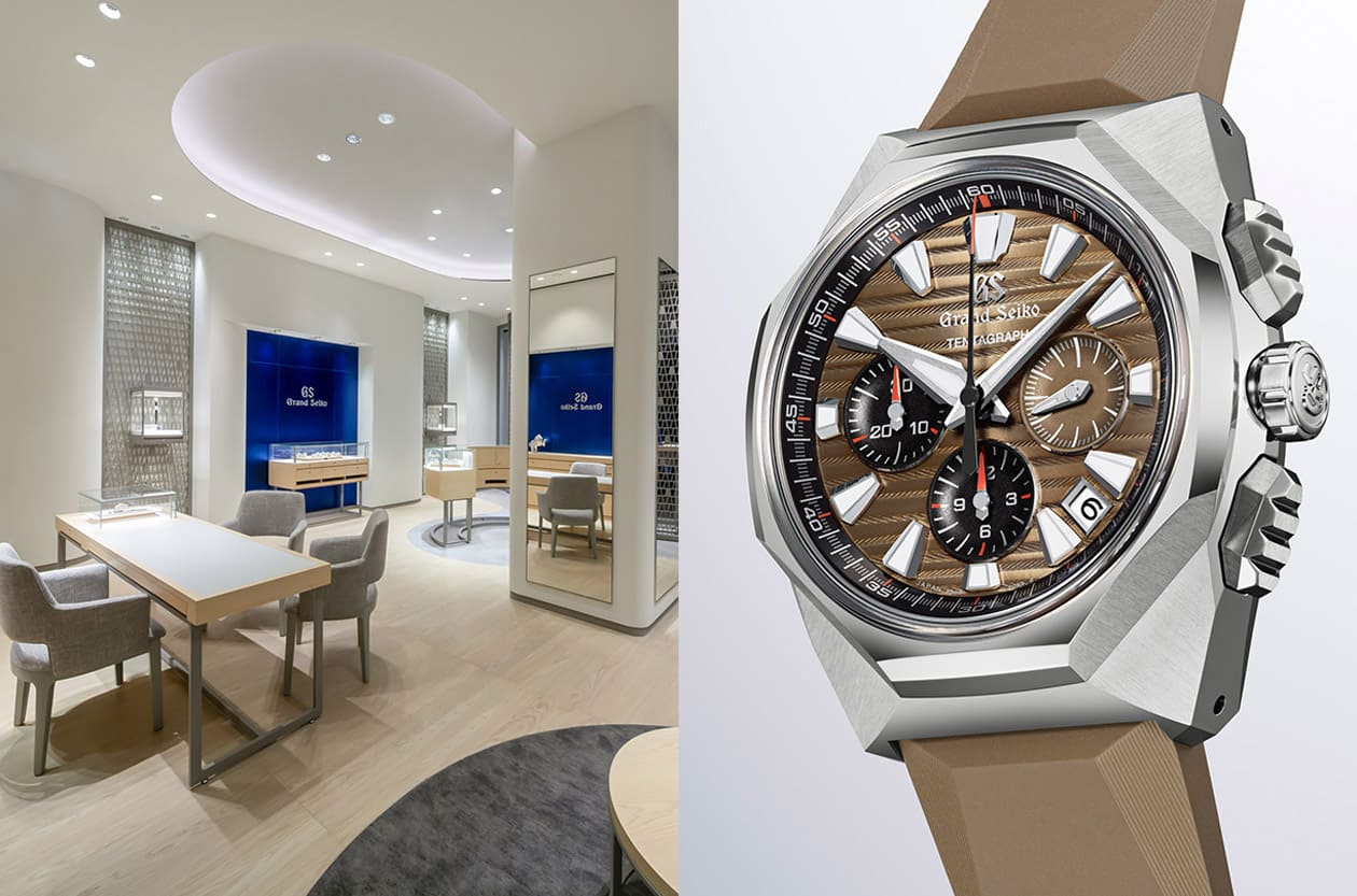 GRAND SEIKO台北101旗艦店重新開幕 全球首展東京獅運動錶