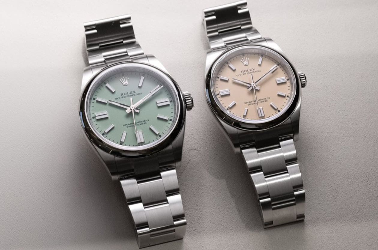 劳力士Oyster Perpetual 柔和漆面与尺寸选择的市场解析