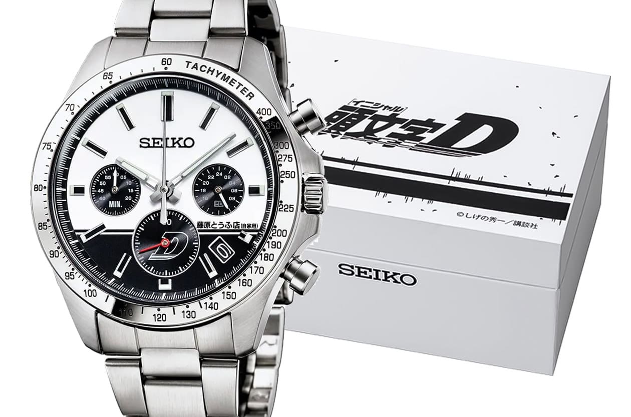 SEIKO × 頭文字D 30週年限量錶 熊貓AE86細節滿載
