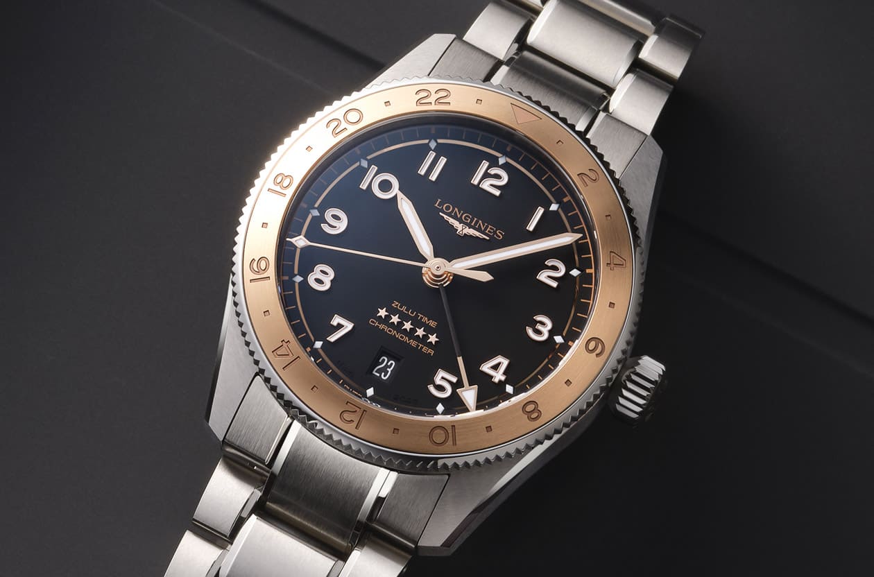 浪琴表雙色Spirit Zulu Time 1925 評點百年GMT的設計與實力