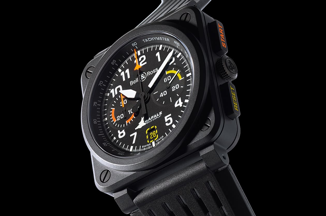 驾驶舱美学进化 BELL & ROSS BR-03专为战机飞行员设计的任务用表