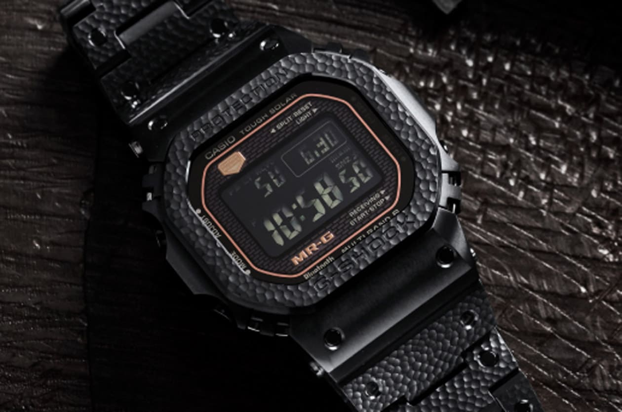 「鎚起工藝」遇上MR-G G-SHOCK MRG-B5000HT腕上日本魂