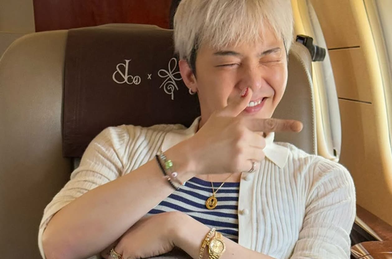 超狂排場!GD權志龍北美巡演搭JACOB & CO專屬訂製「小雛菊」飛機,同場加映個人珍藏「黃金勞力士」