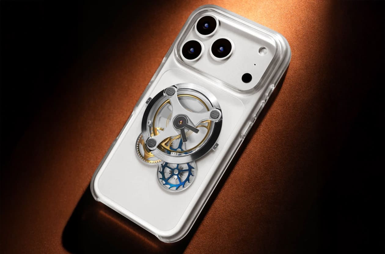 能上鍊的手機殼?CHRONOMADE把鐘錶工藝玩出新境界