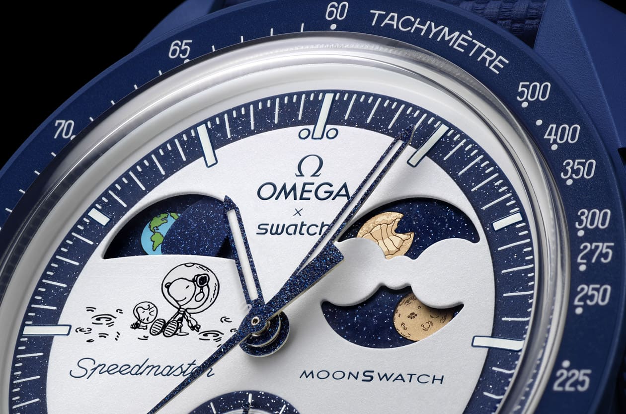 这个幽默！MoonSwatch「海狸月」登场，金色满月竟然被偷咬了一口？