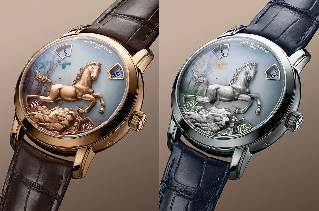 江诗丹顿马年生肖表登场 无指针「腾空骏马」背后耗时费工的雕刻与珐琅奇观