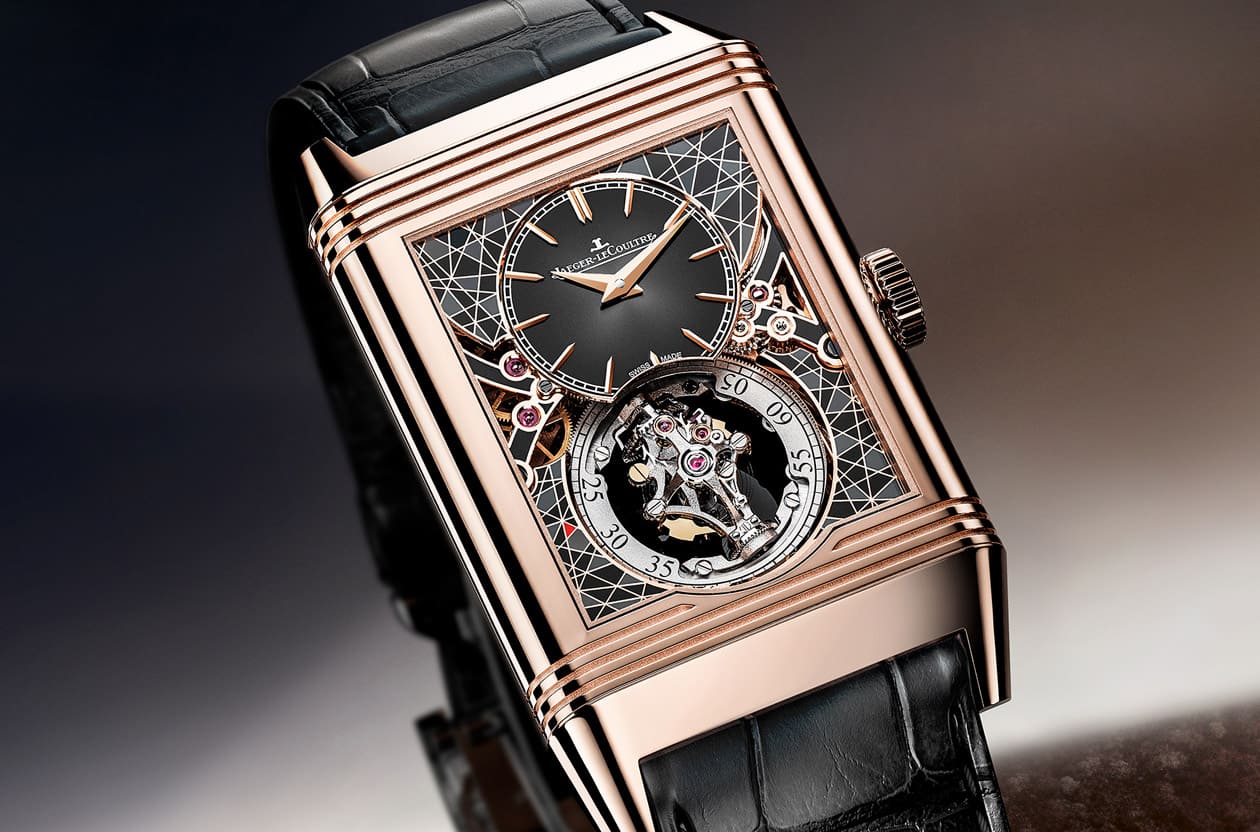 积家以179机芯球体陀飞轮与漆艺工法重新演绎Reverso经典翻转设计