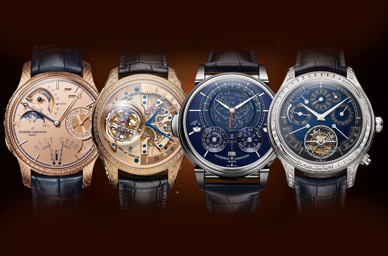 江诗丹顿270周年打造4款Les Cabinotiers高复杂手表 里程碑式工艺实现天文学家终极浪漫