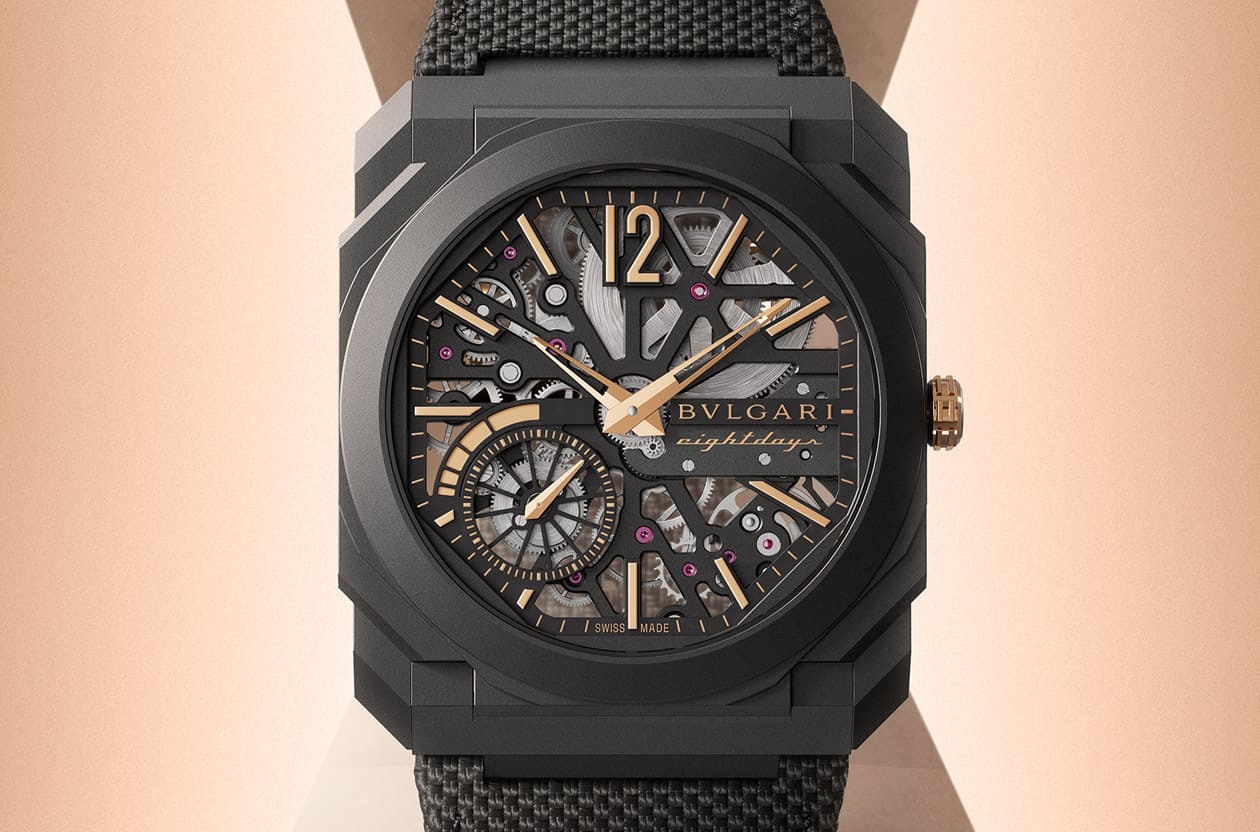 黑色DLC上身！宝格丽Octo镂空表极致「薄感」价值无与伦比