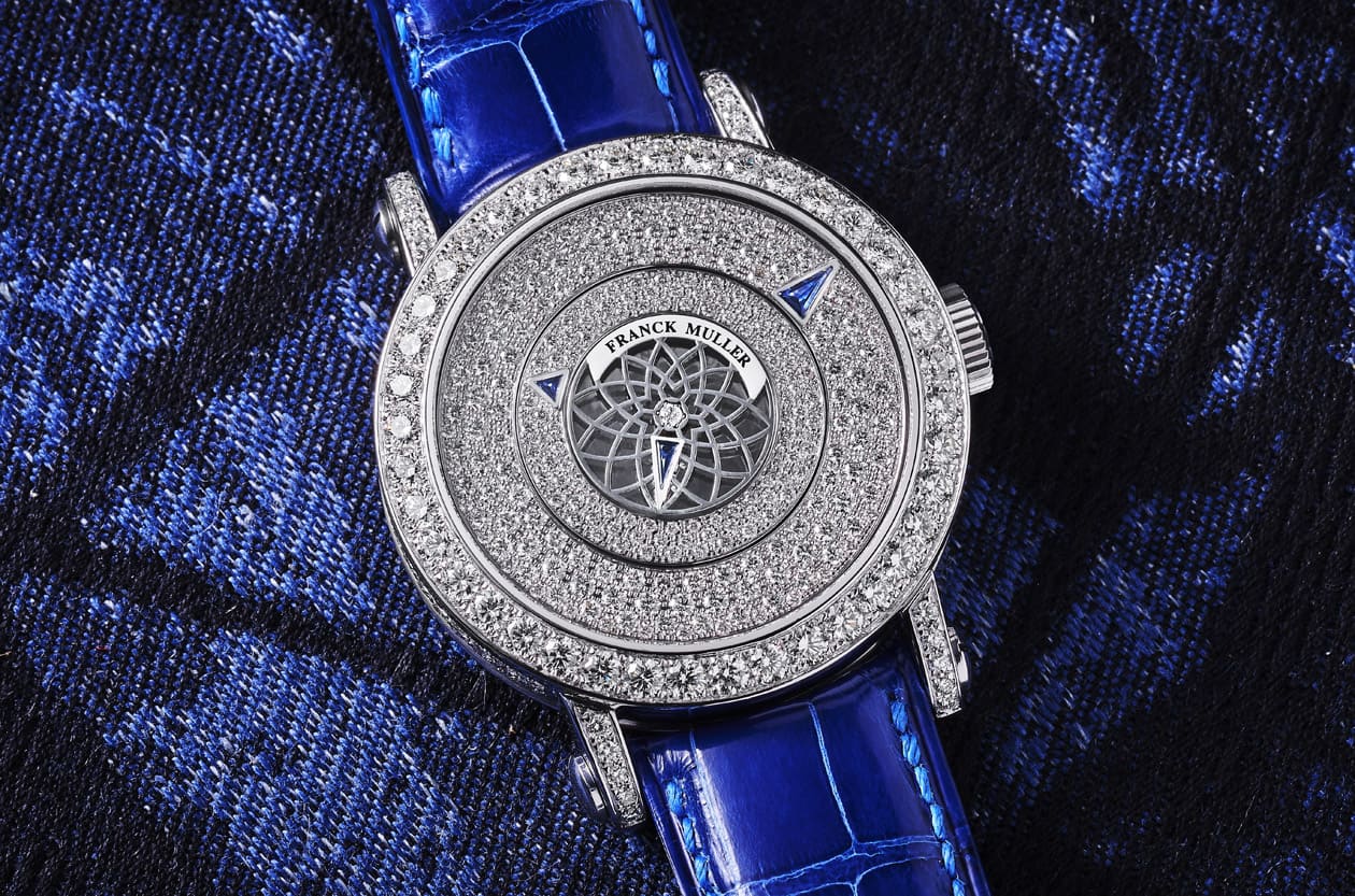 從單圈到三圈滿盤密鑲美鑽！FRANCK MULLER圓形三重神祕錶進化