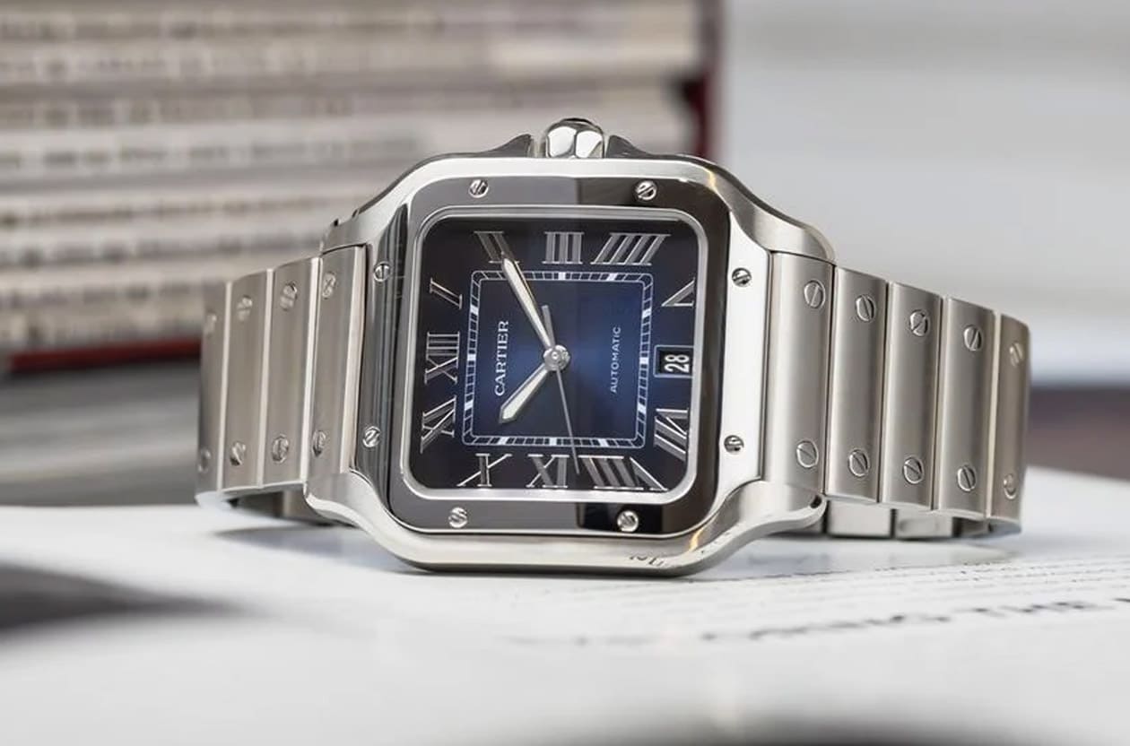 蓝色真的很卡地亚 五款人气蓝面盘手表深度推荐