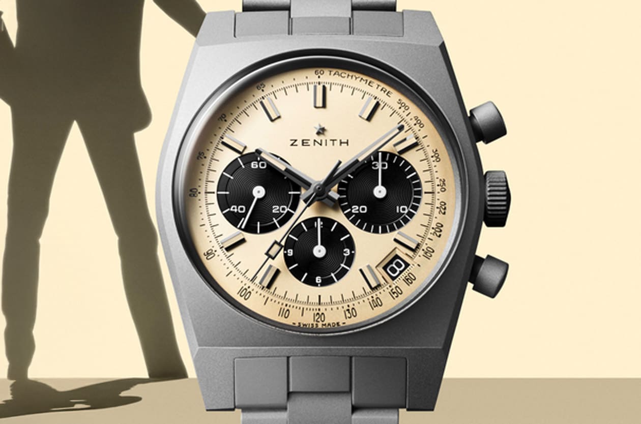 说好的「完结」呢？真力时Chronomaster次元大介版，雾面钛金属打造《鲁邦三世》话题计时码表