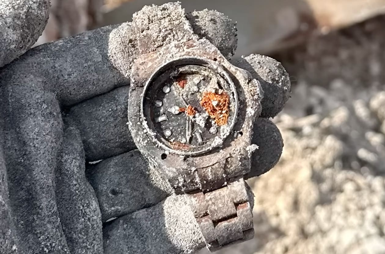 勞力士變廢鐵！配樂大師漢斯季默送的Deepsea遭加州大火熔化，神級修復讓它帶傷重生