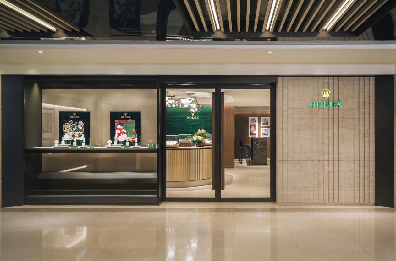 台北中山區買勞力士新地標！中美鐘錶進駐麗晶精品，261平米大空間體驗瑞士原廠級「綠色」奢華