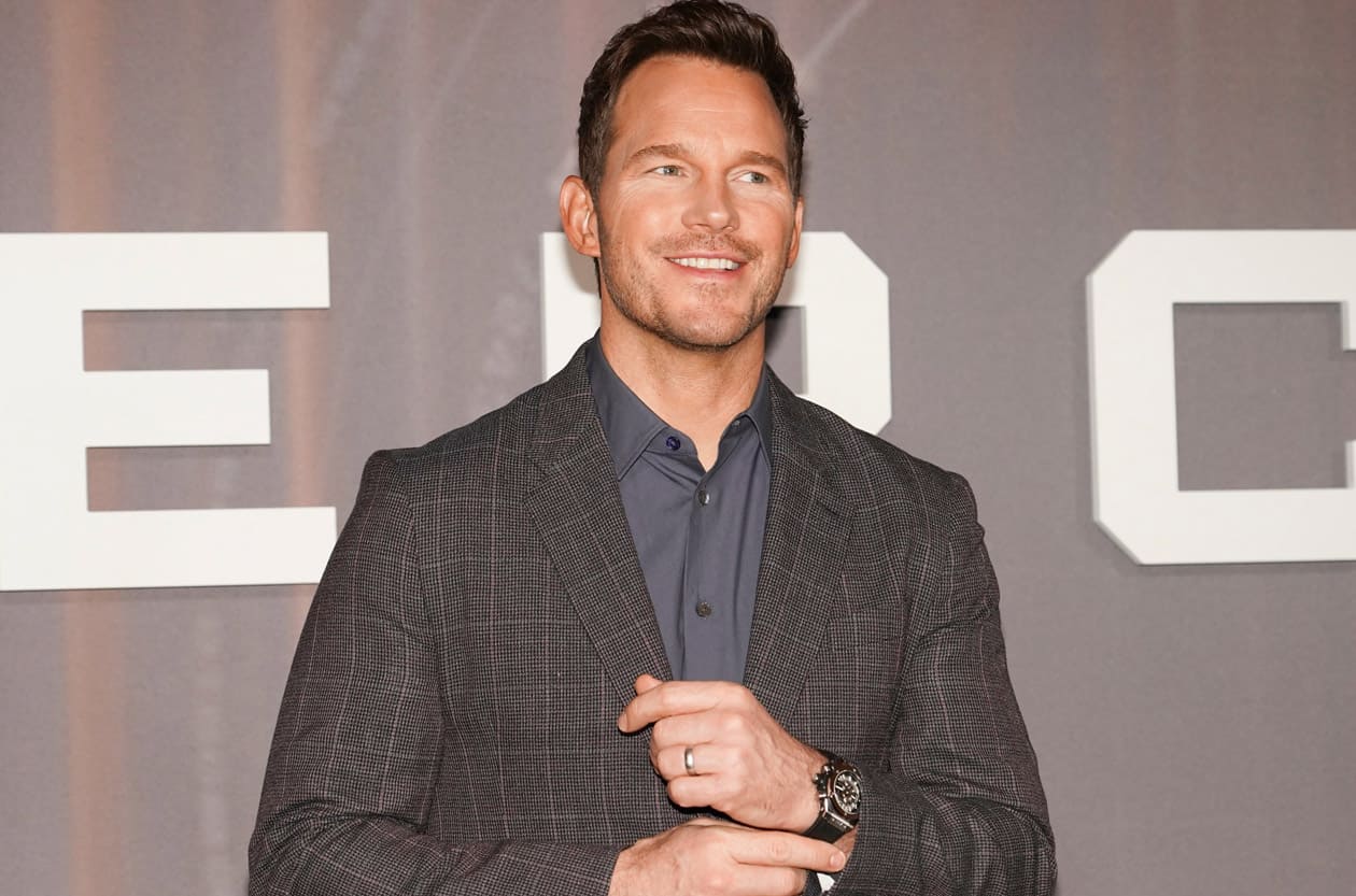 阿諾女婿不好當？克里斯普瑞特收奇葩禮物 宣傳新片《關鍵公敵》靠HUBLOT撐出主角氣場