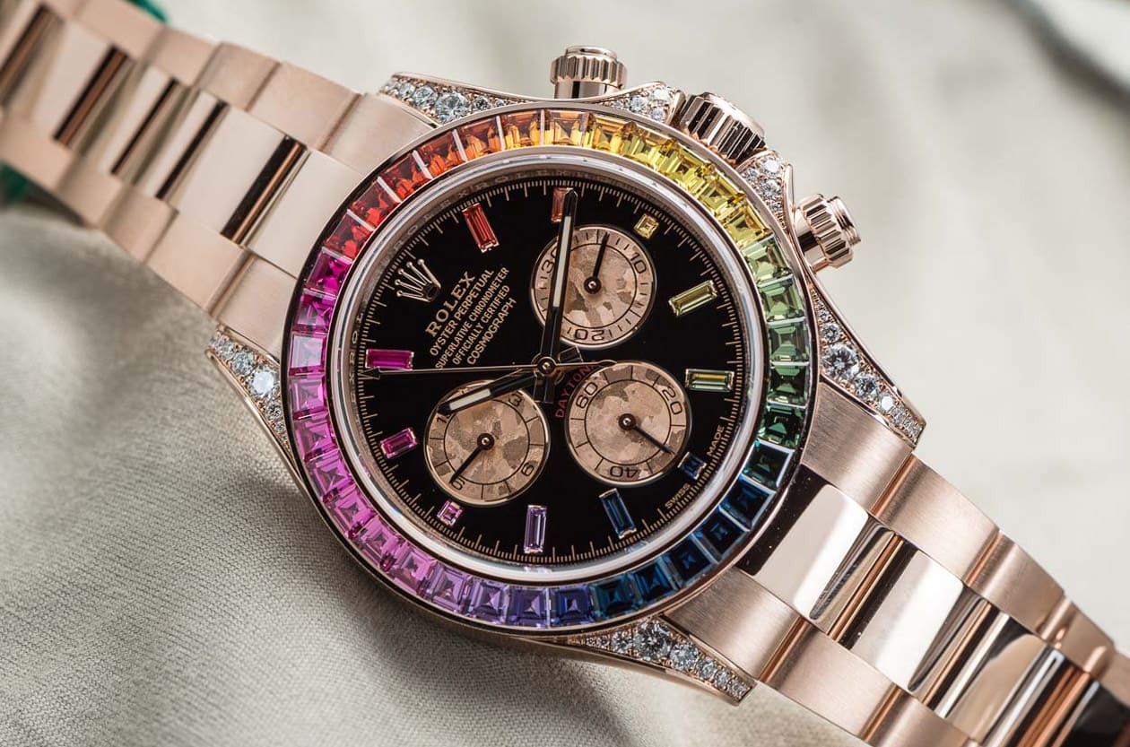 勞力士彩虹圈Daytona完整攻略：歷史、寶石工藝與收藏價值一篇看懂
