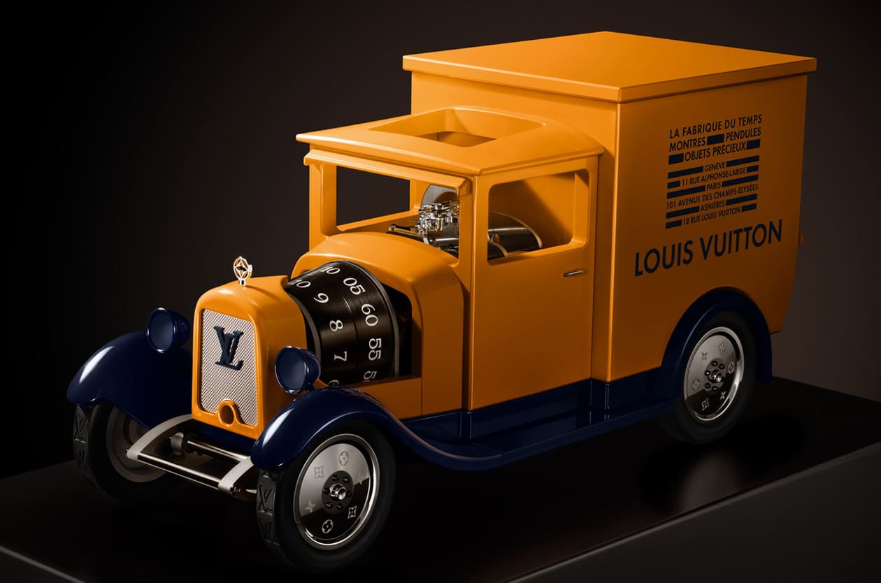 LV把送货车变座钟了！2026最酷「大人的玩具」Camionnette，迷你行李箱竟藏惊喜