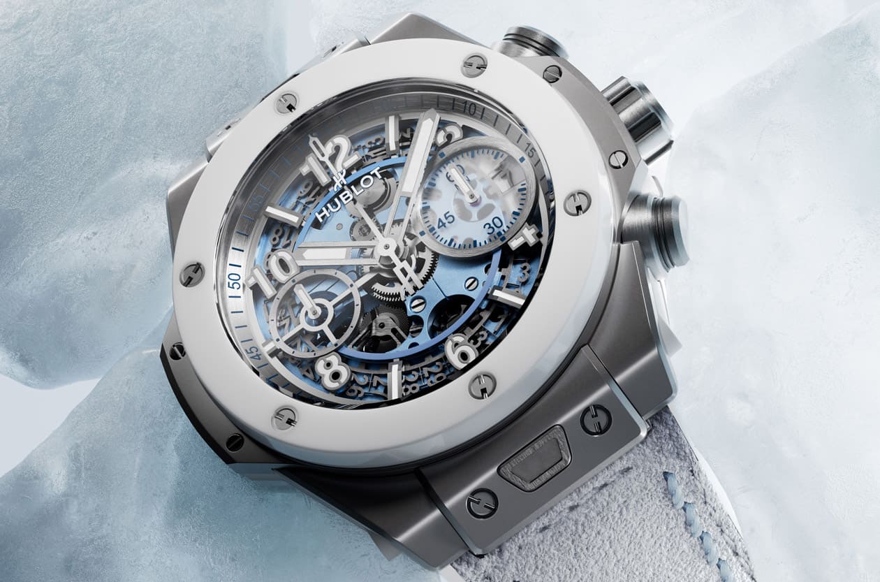 自帶降溫濾鏡！宇舶推出Big Bang「冬季鈦金」新錶，用高冷灰白調詮釋奢華運動風