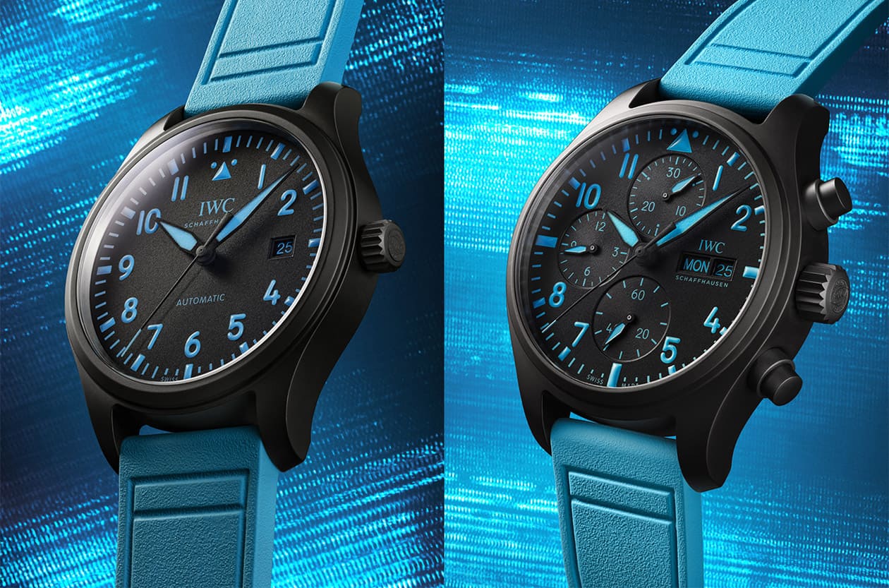 IWC攜手F1賓士車隊男神George Russell 專屬GR 63黑陶瓷飛行員手錶帥度滿分