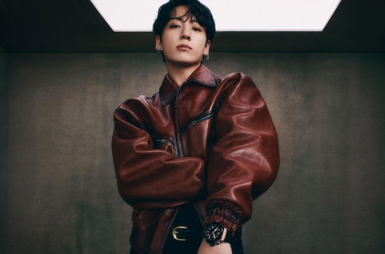 宇舶官宣新任大使，BTS柾國接下全球代言！Big Bang皇金陶瓷錶這細節太相配