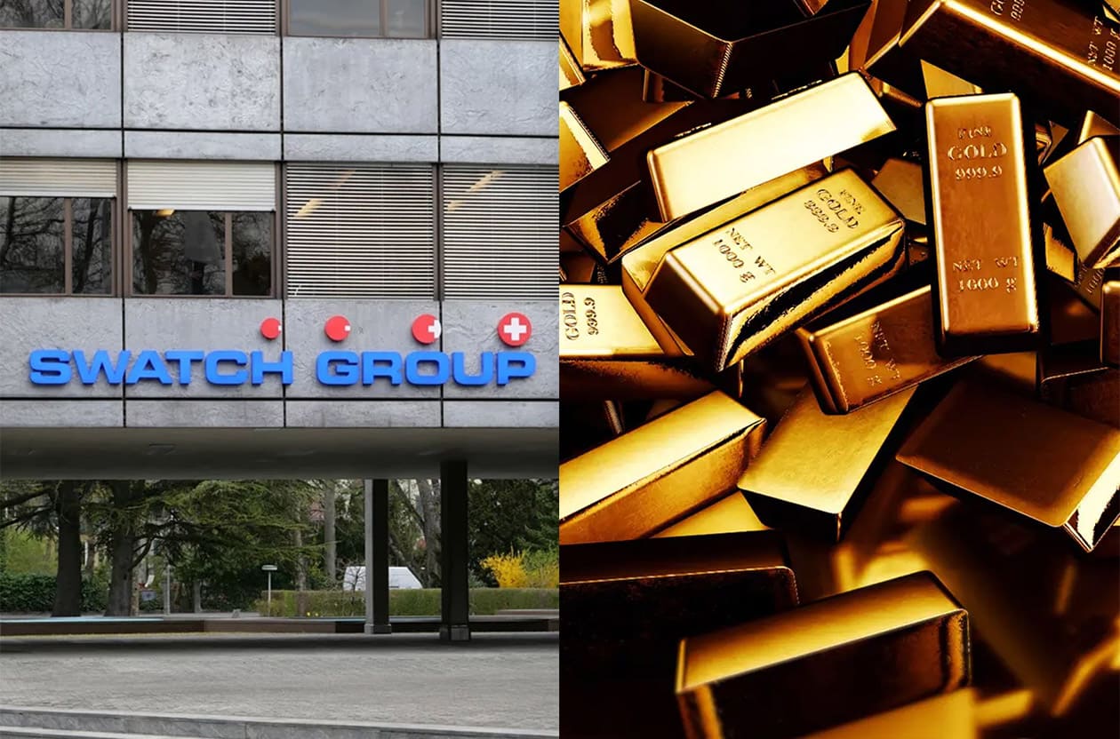 美伊戰火再推升金價飆破5300美金！鐘錶巨頭Swatch集團擁「21.8噸」天價金庫底氣超硬