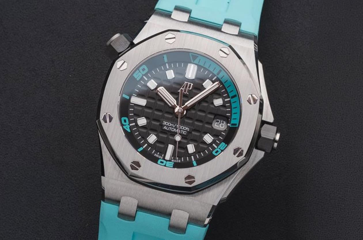 打破高奢與工具錶界線 解析愛彼AP皇家橡樹離岸型潛水錶15720ST青綠款
