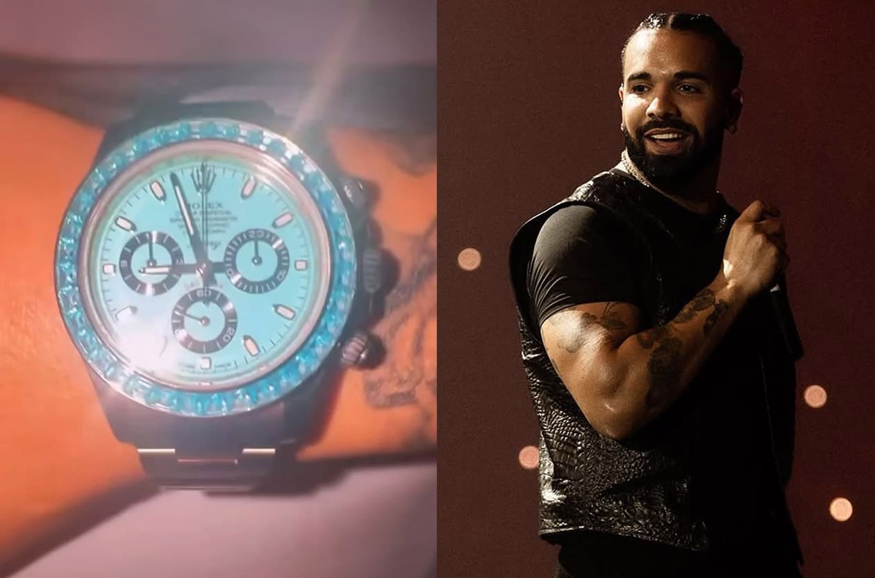 勞力士原廠特製還是私下改裝？解析Drake引爆話題的1 of 1神錶Daytona 
