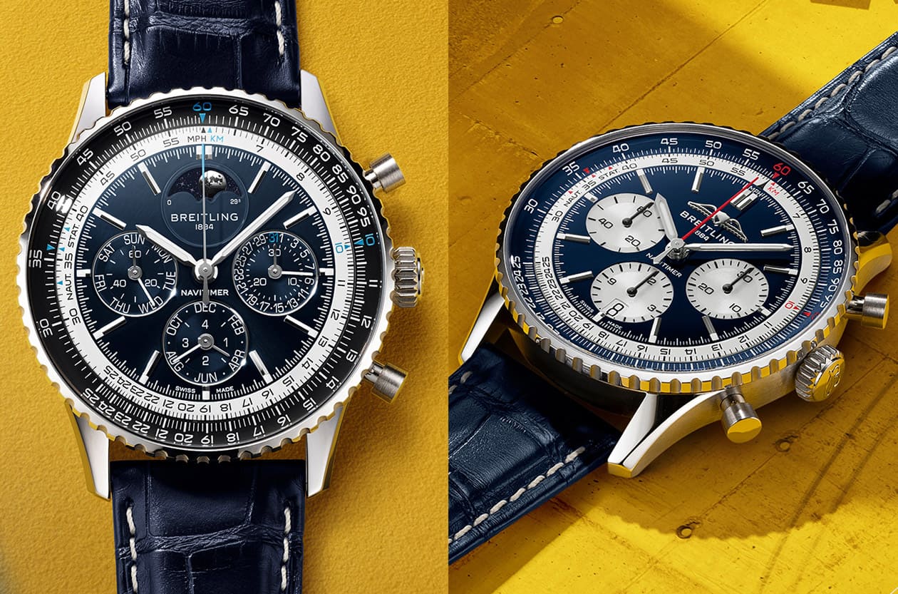 百年靈Navitimer雙星齊發 B19萬年曆與協和號50週年限量款帥炸登場