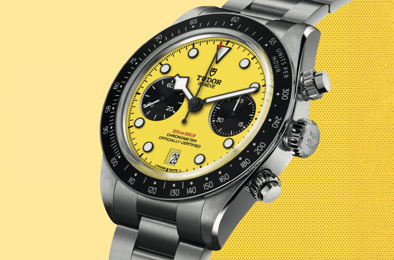 告别厚重感 帝舵全新Black Bay Chrono 39大黄蜂，缩小尺寸实戴感再升级