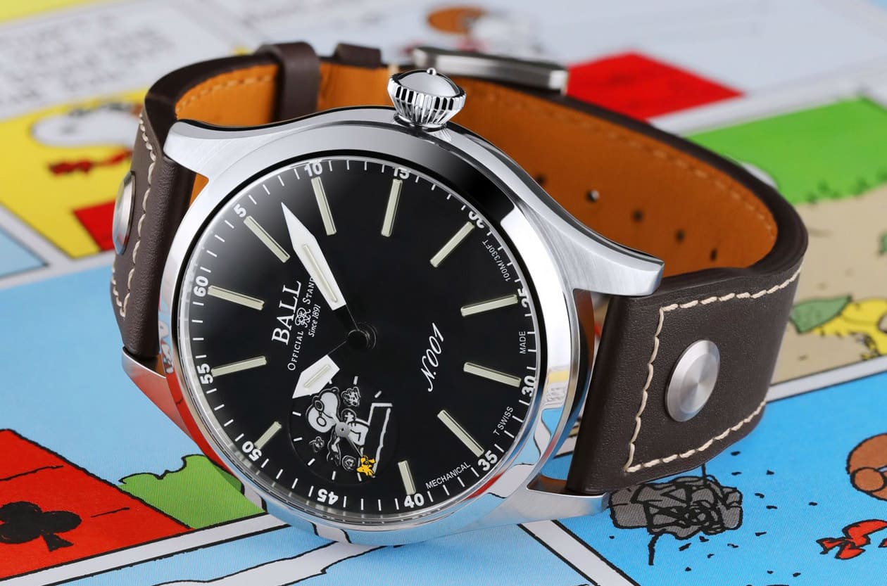 不愿追高OMEGA超霸史努比也没关系 BALL WATCH全新Snoopy飞行表，不到10万台币轻松「解毒」