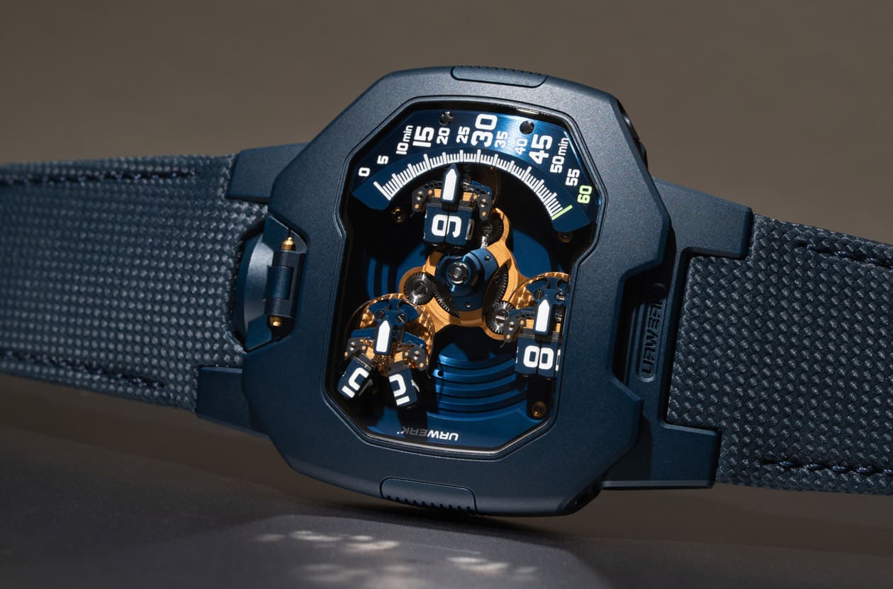 分岔衛星轉頭終極進化 瓦肯舉手禮最後告別：URWERK UR-120 Blue Planet帶你飛向無垠宇宙
